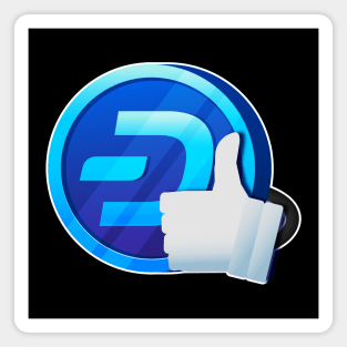 Dash Digital Cash - Dashy Thumbs Up Magnet